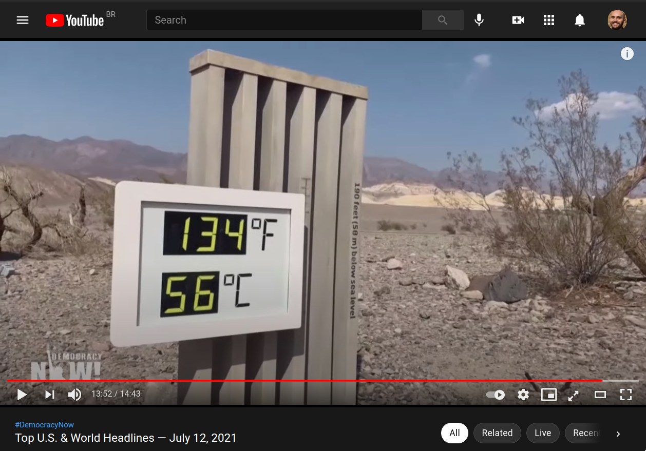 US record temperature all history.